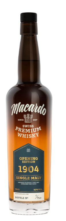 Whisky Opening Edition 1904 Single Malt Macardo