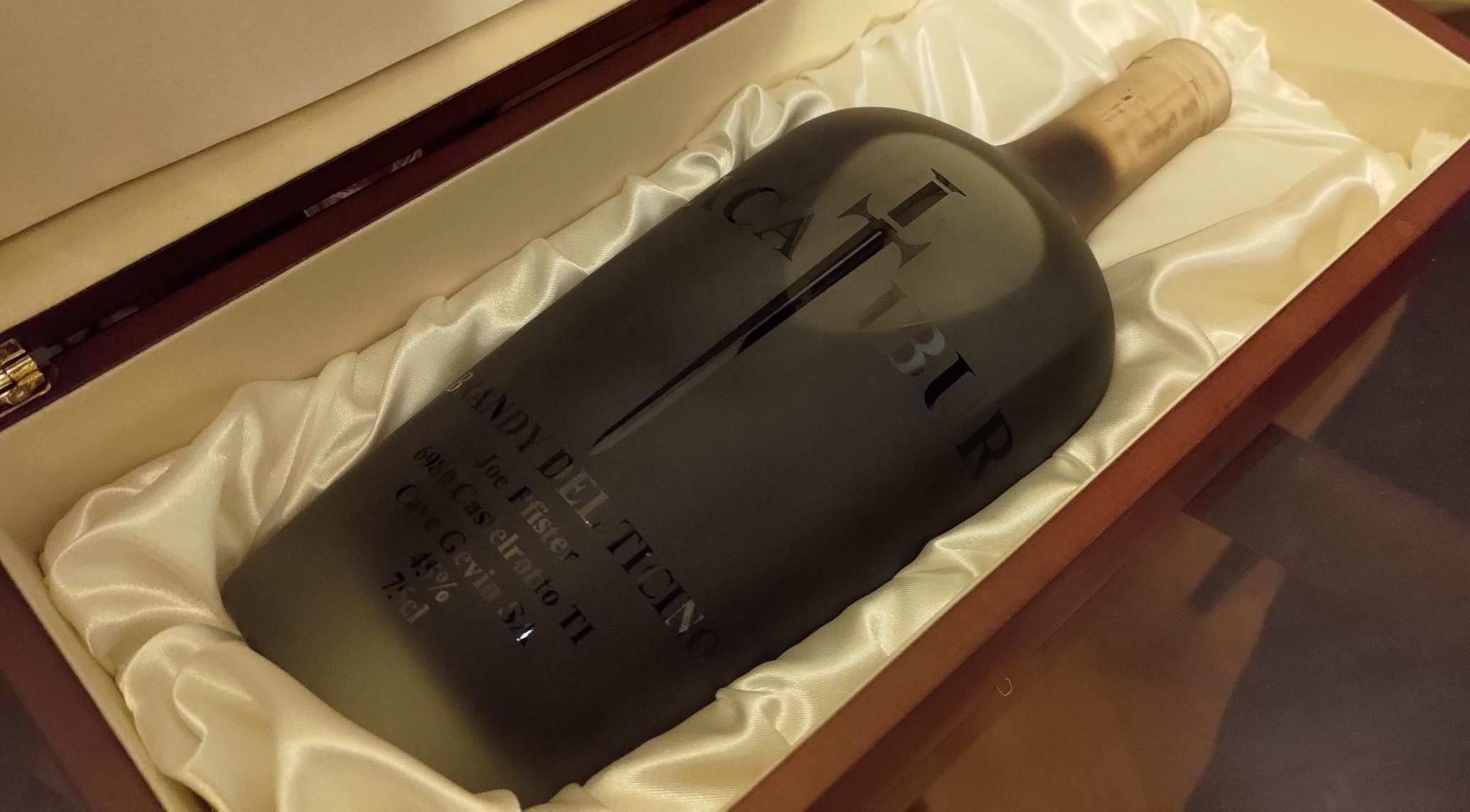 Brandy del Ticino Excalibur Cave Gevin – Bild 4