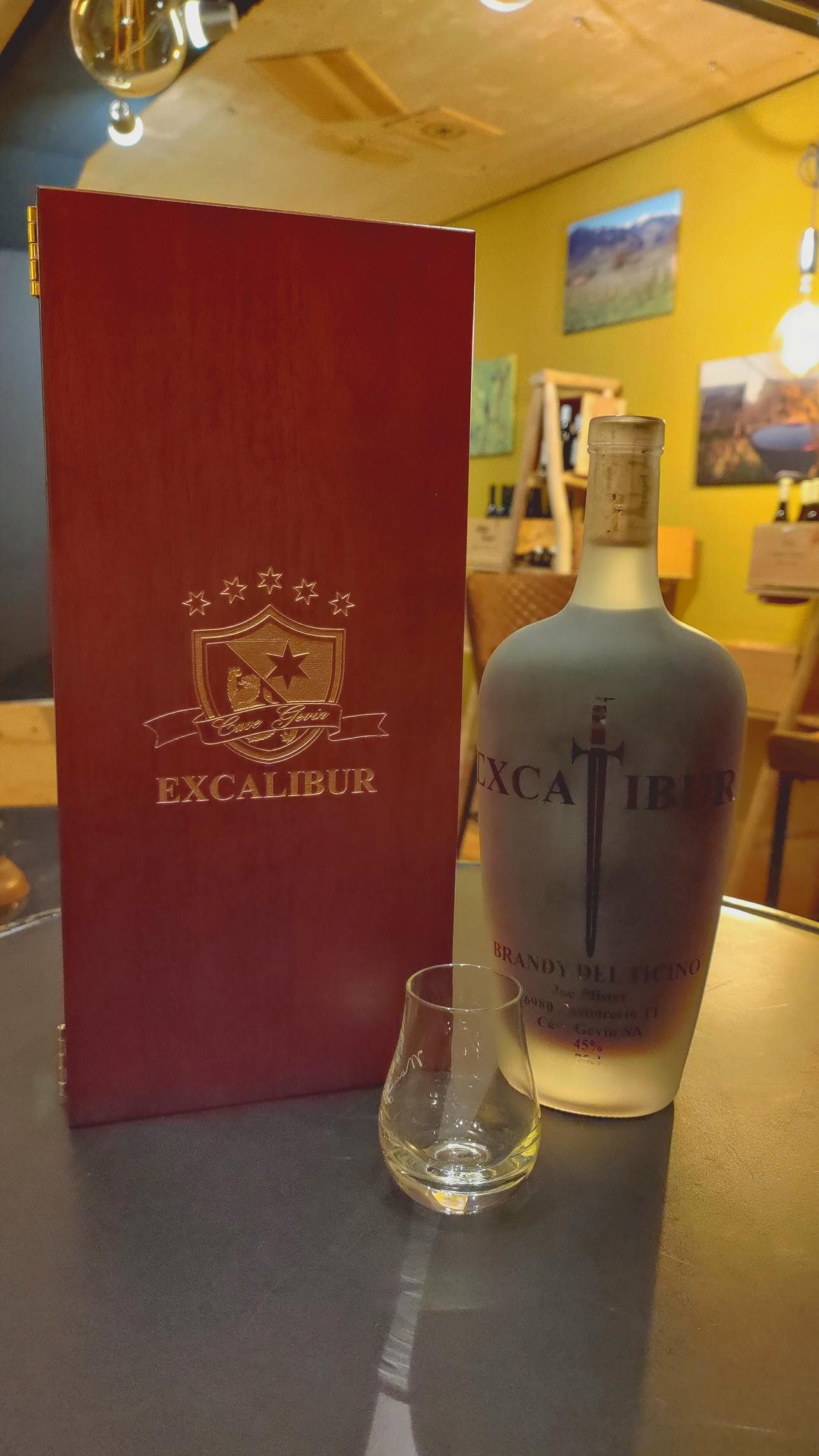 Brandy del Ticino Excalibur Cave Gevin – Bild 3