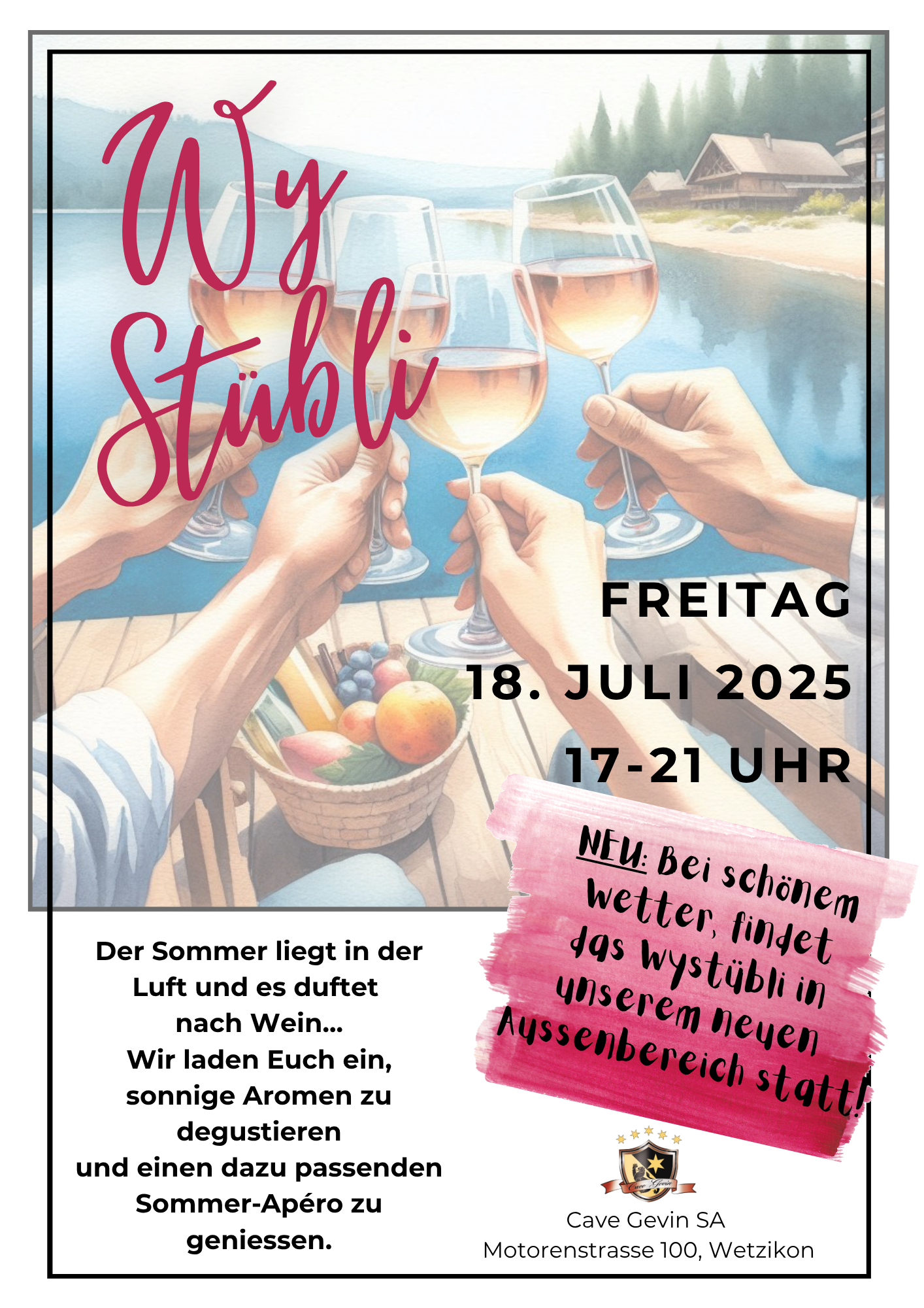 Wiistübli 18. Juli 2025