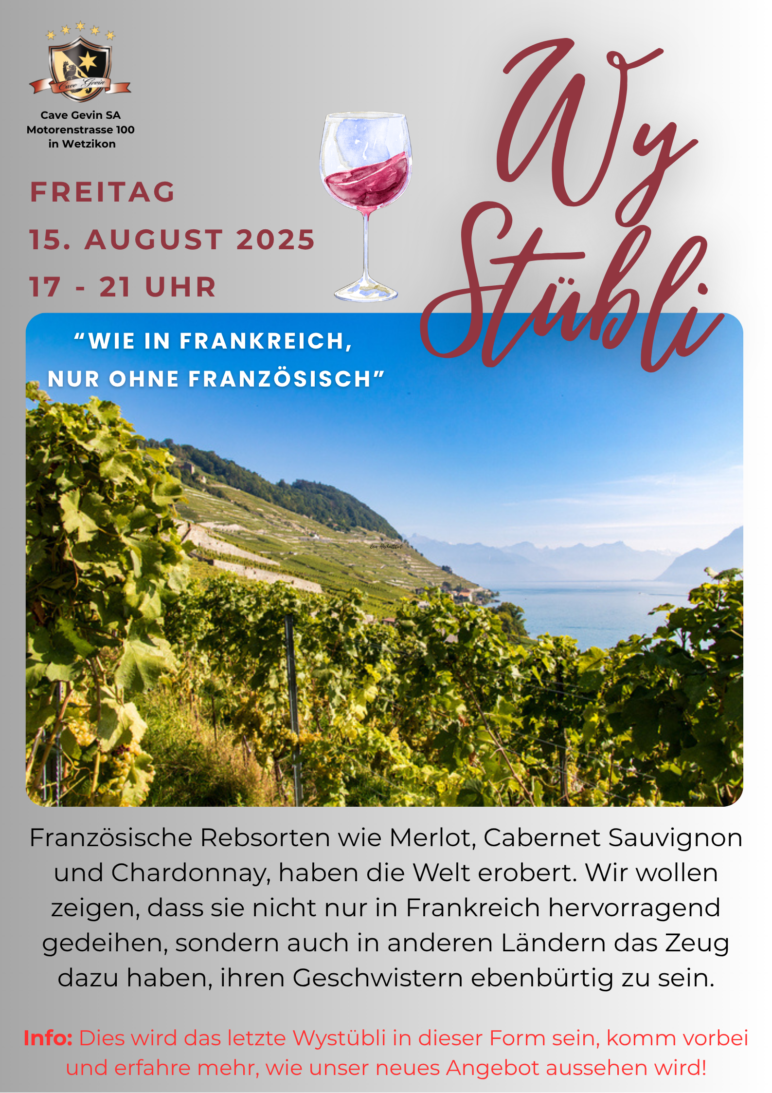 Wiistübli August 2025